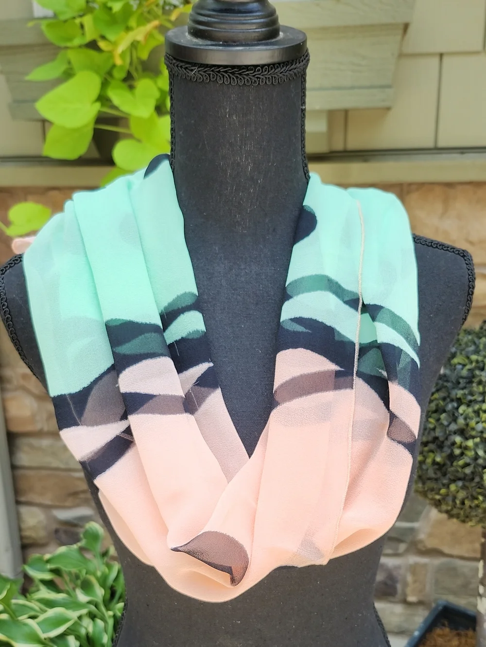 MOSS LIGHTWEIGHT SILK SCARF